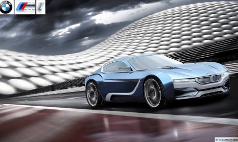 Рендеры BMW M.I.Z. Concept от Александра Имнадзе